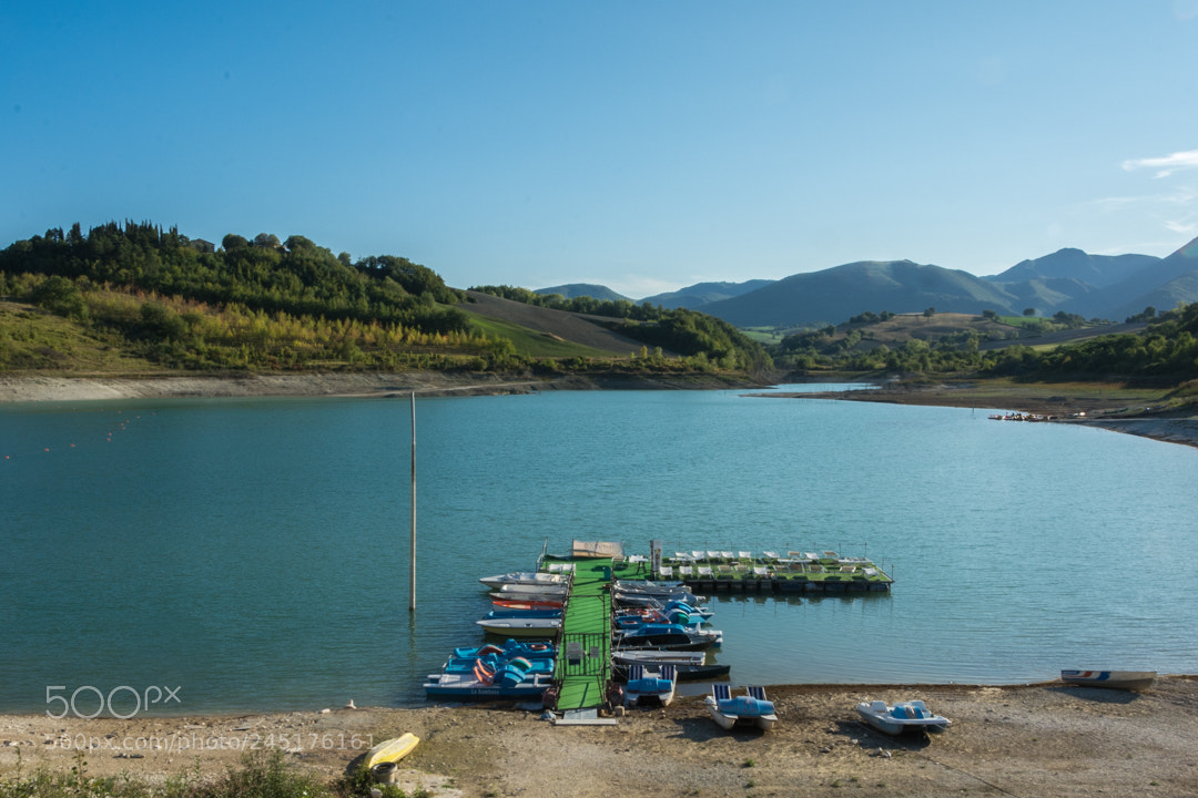 Nikon D7100 sample photo. Lago di cingoli photography