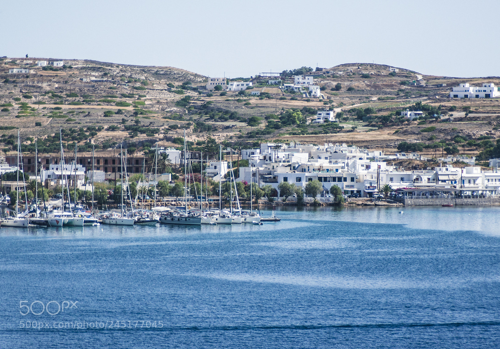 Nikon D800 sample photo. The wonderful milos, greece photography