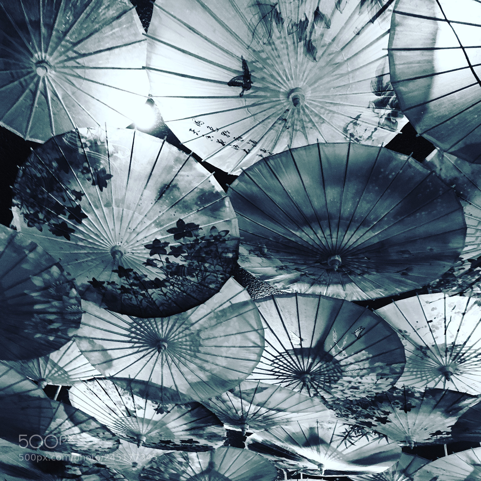 Apple iPhone 6s sample photo. A umbrella ceiling recorded photography