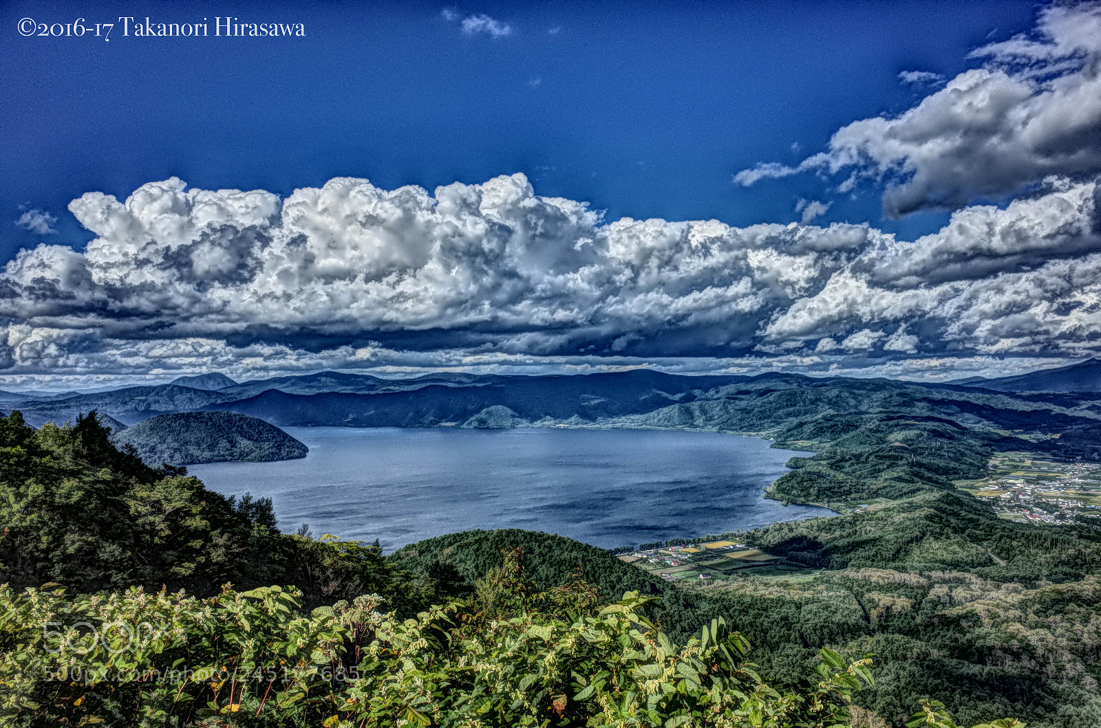 Ricoh GR II sample photo. "色彩hdr ~ lake toya" photography