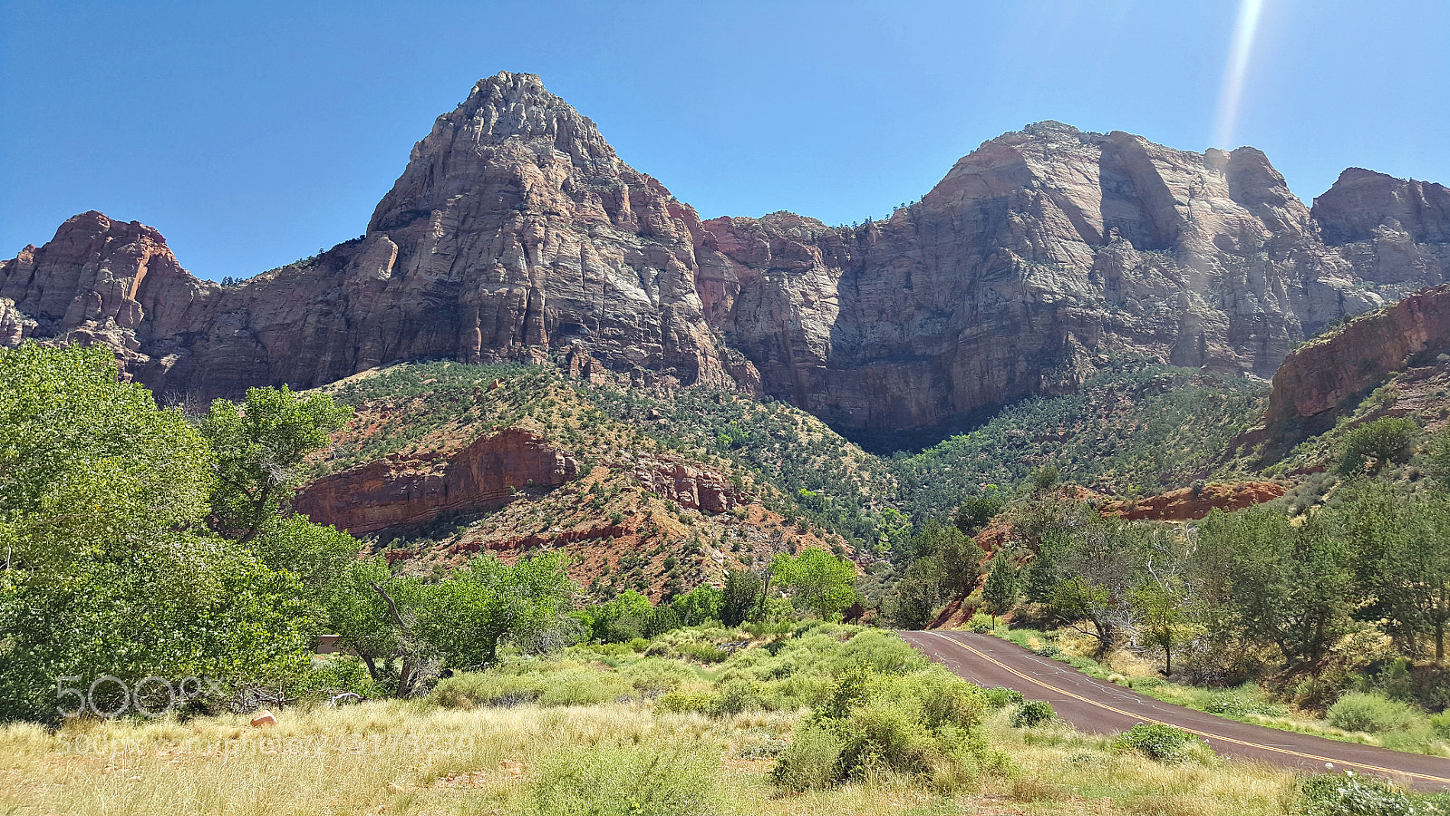 Samsung GALAXY S6 edge sample photo. Zion national park photography