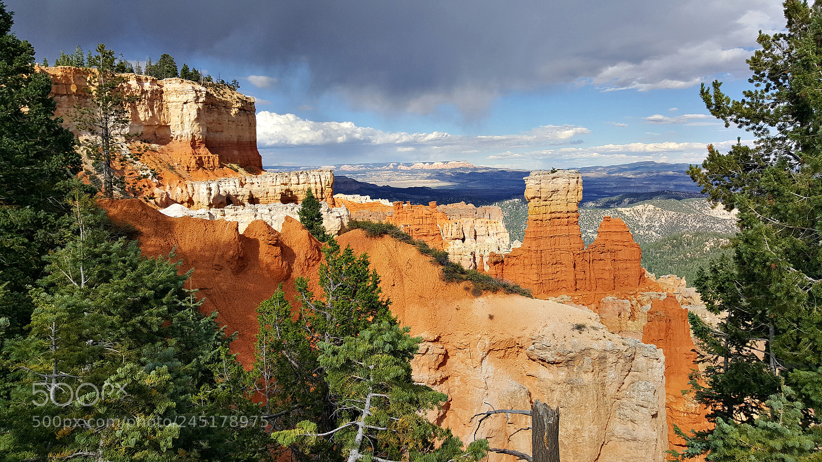Samsung GALAXY S6 edge sample photo. Bryce canyon wide photography
