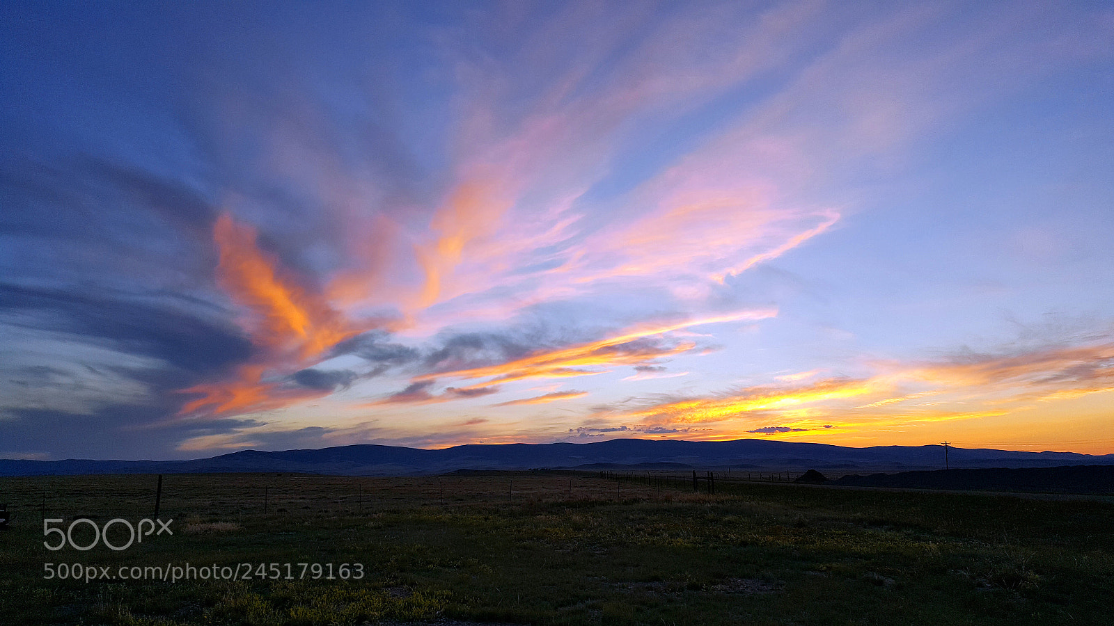 Samsung GALAXY S6 edge sample photo. Wyoming laramie sunset photography