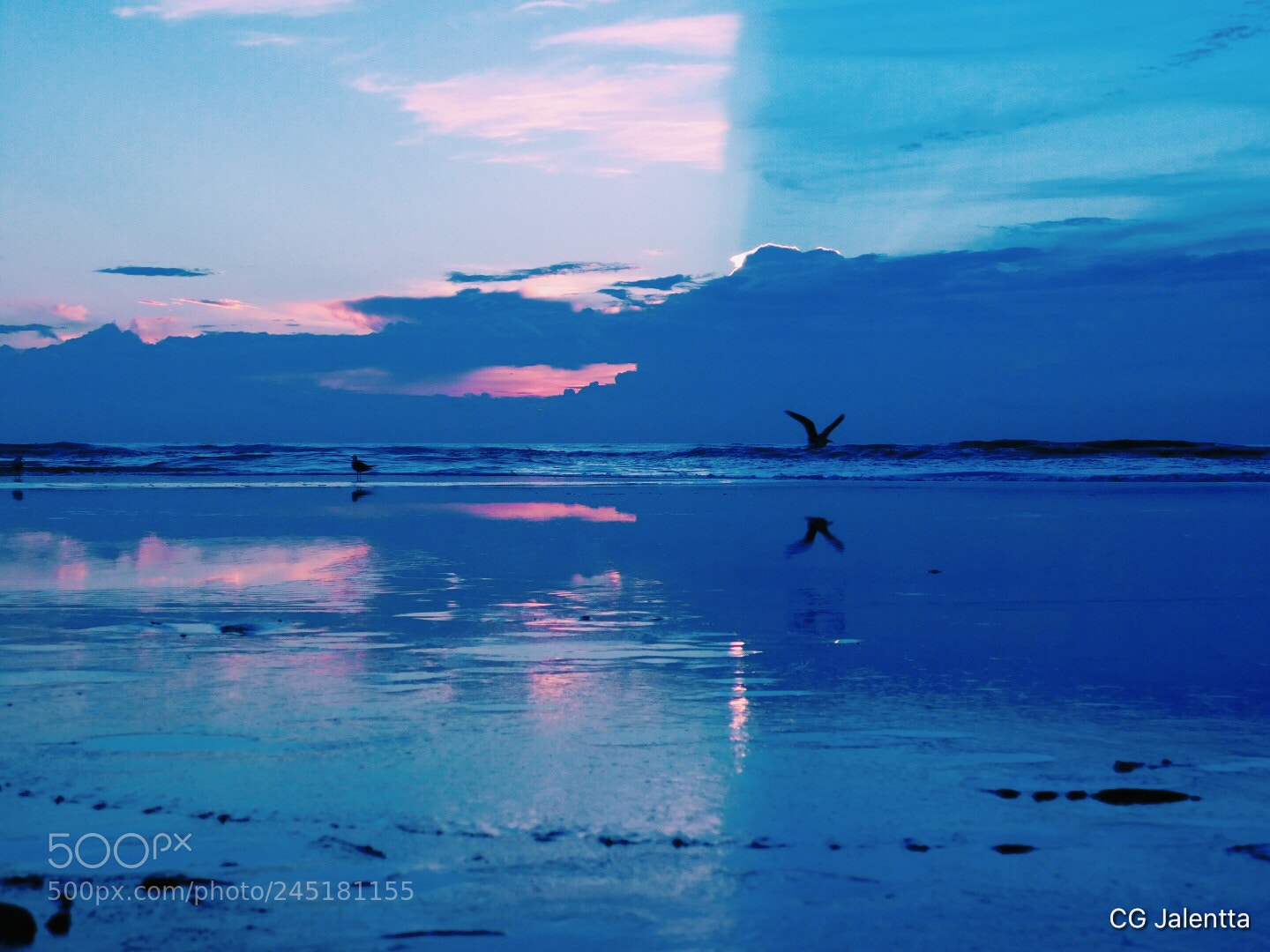 Nikon Coolpix B500 sample photo. Beach reflections at daybreak photography