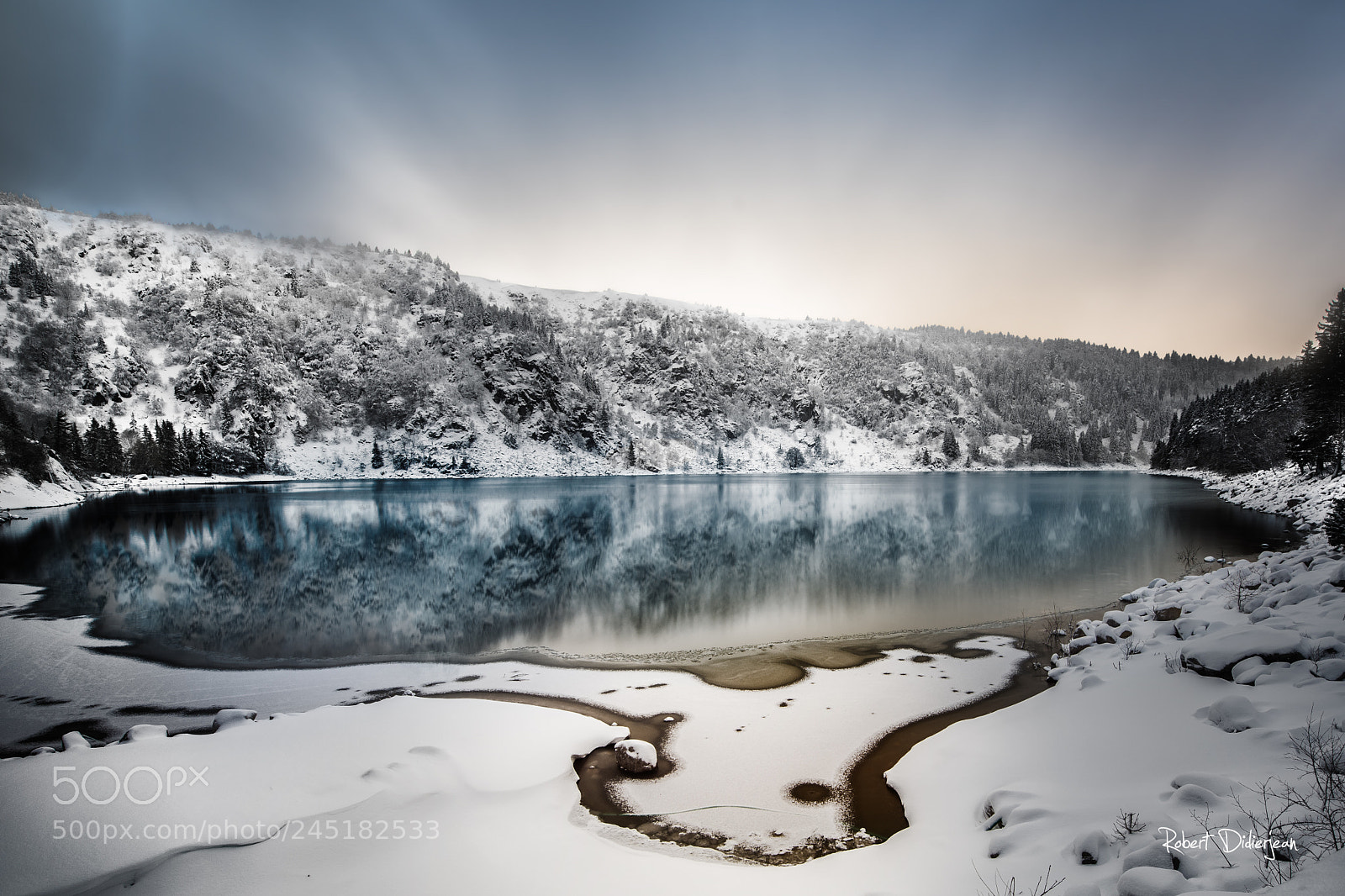 Nikon D810 sample photo. Frozen reflection photography