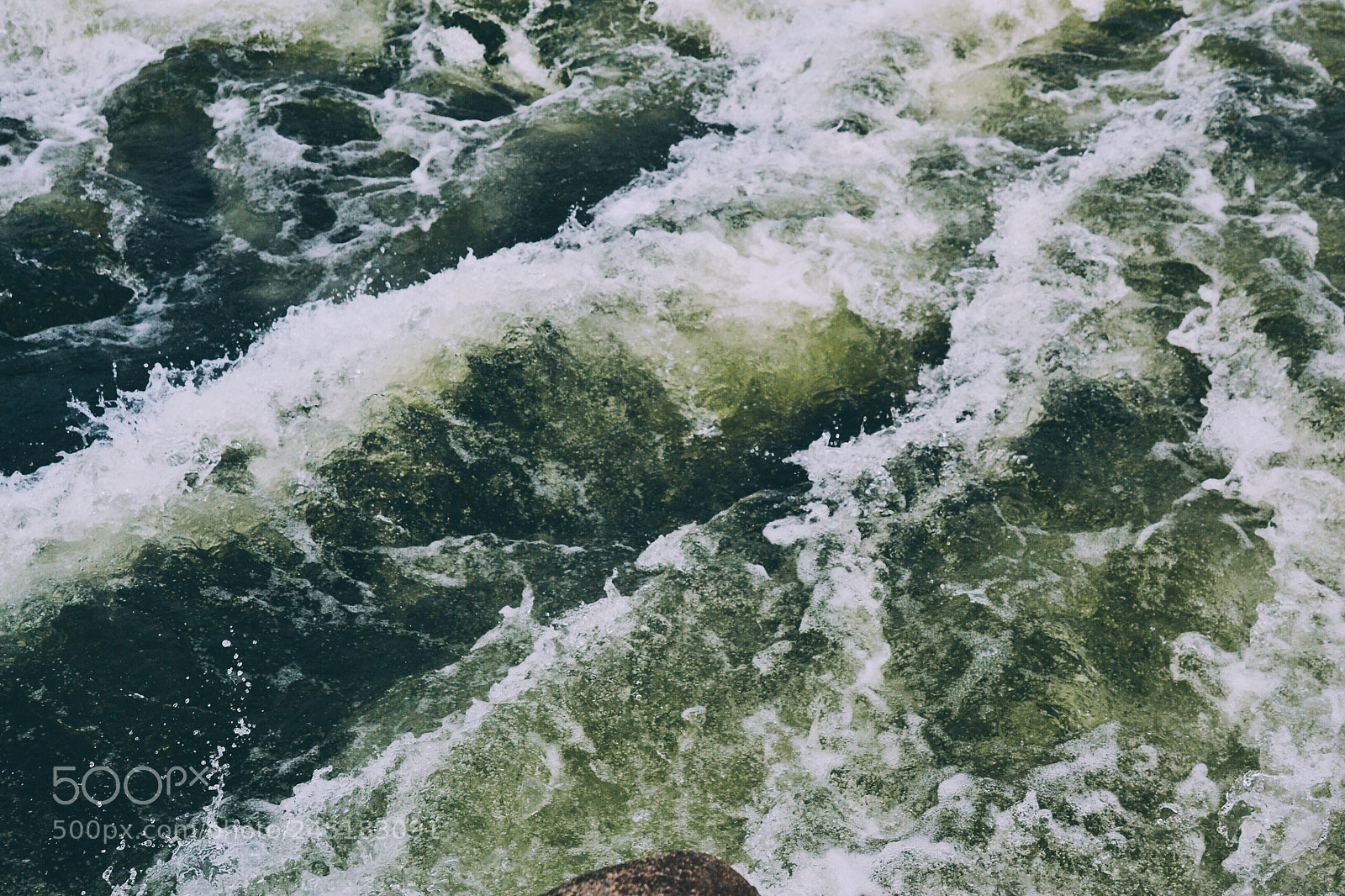 Nikon D3100 sample photo. The waves crash upon photography