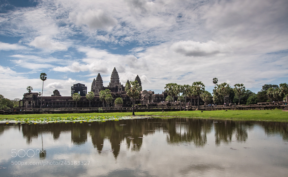 Nikon D90 sample photo. Angkor vat photography