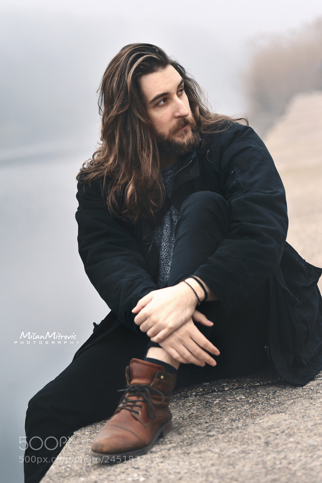 Nikon D810 sample photo. Beard man photography