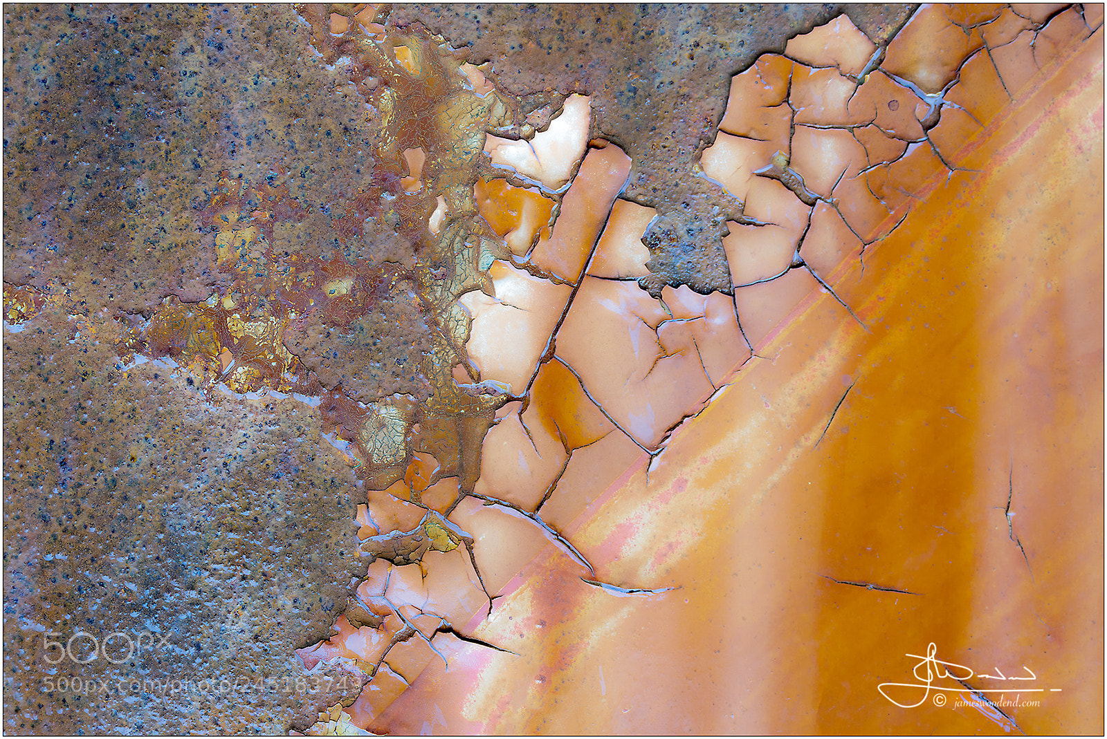 Sony a7R III sample photo. Rust & peeling paint photography