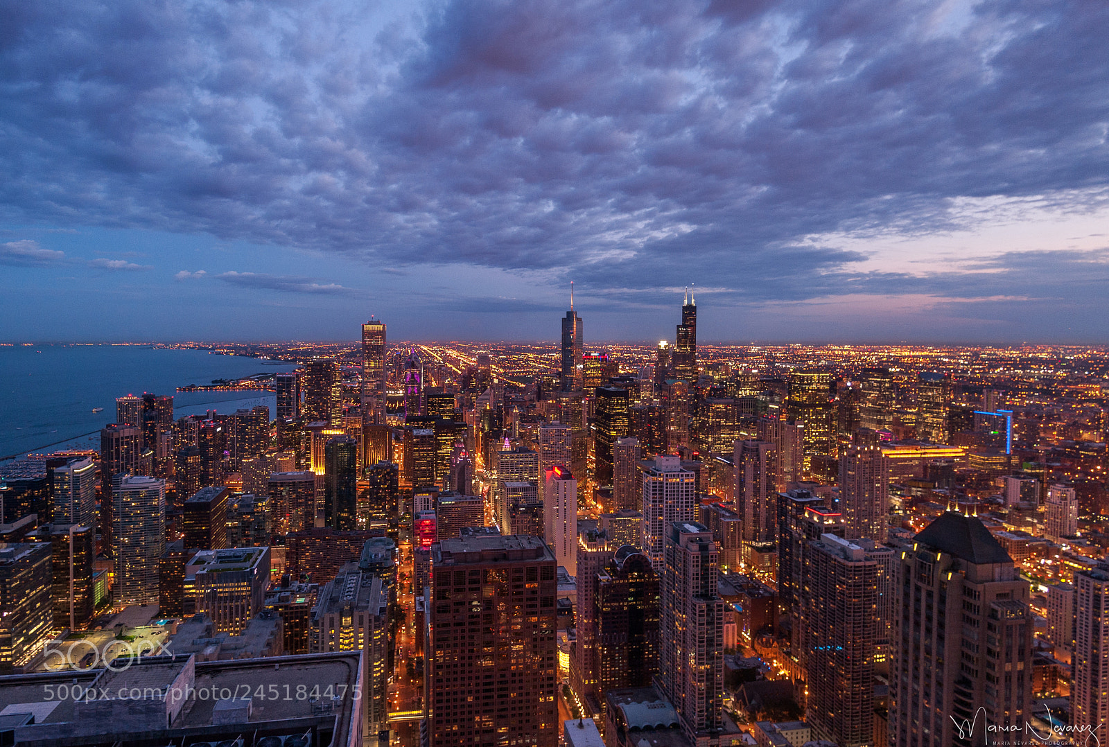 Nikon D700 sample photo. 360 chicago city view photography