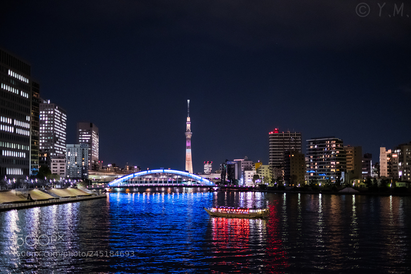 Fujifilm X-T2 sample photo. Sumida river photography