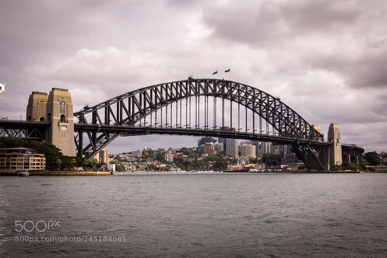 Canon EOS 60D sample photo. Sydney bridge photography