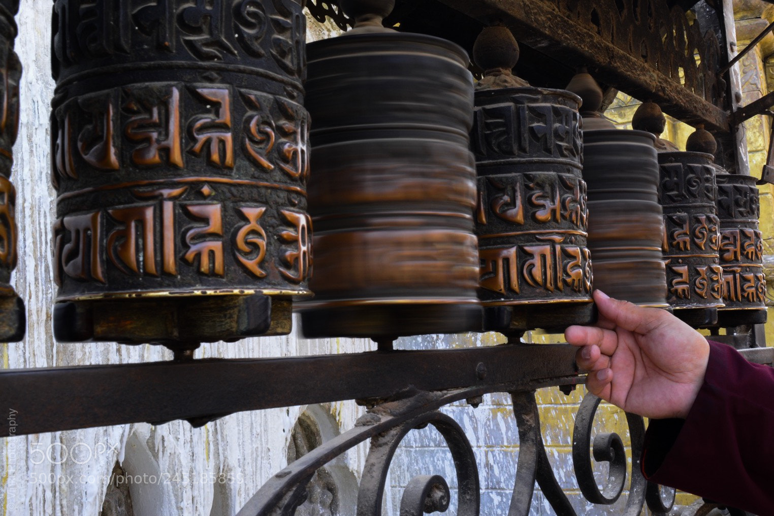 Nikon D5200 sample photo. A monk photography