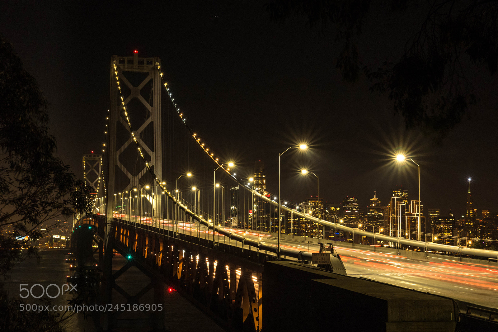 Leica SL (Typ 601) sample photo. Bay bridge at night photography