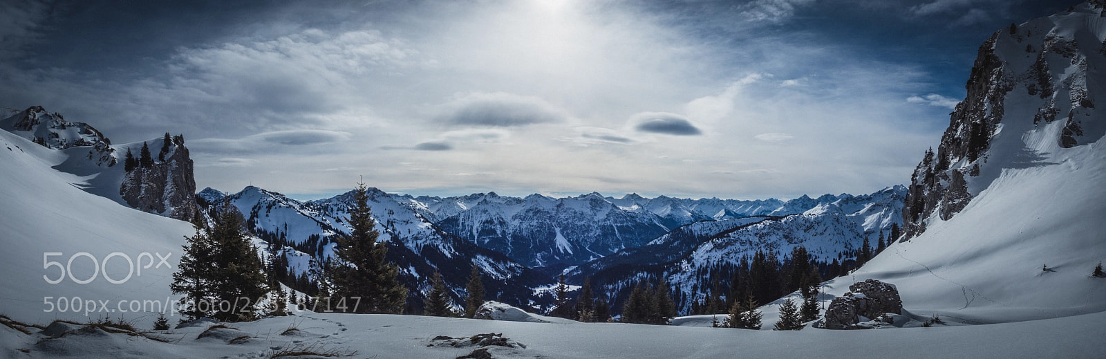 Olympus OM-D E-M5 II sample photo. Winter mountains photography