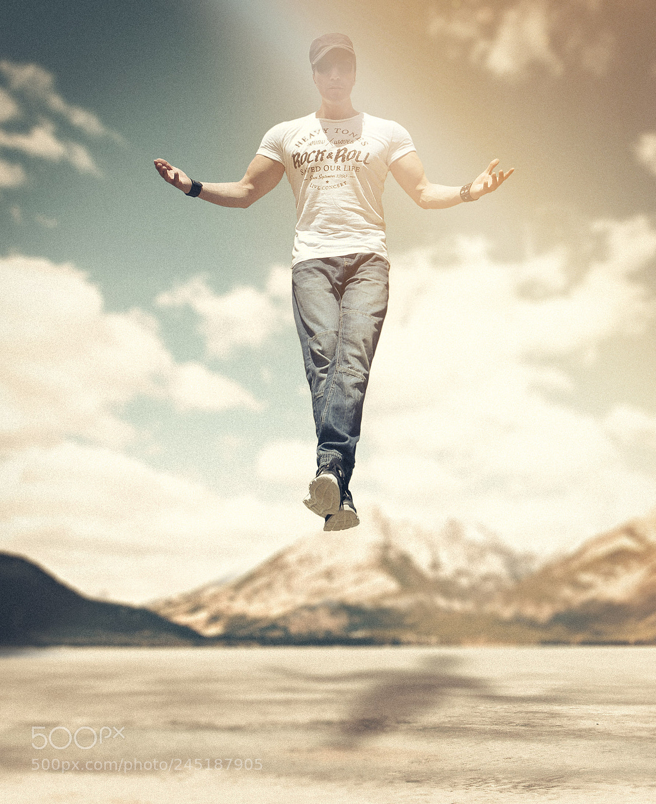 Nikon D300 sample photo. Self levitation photography