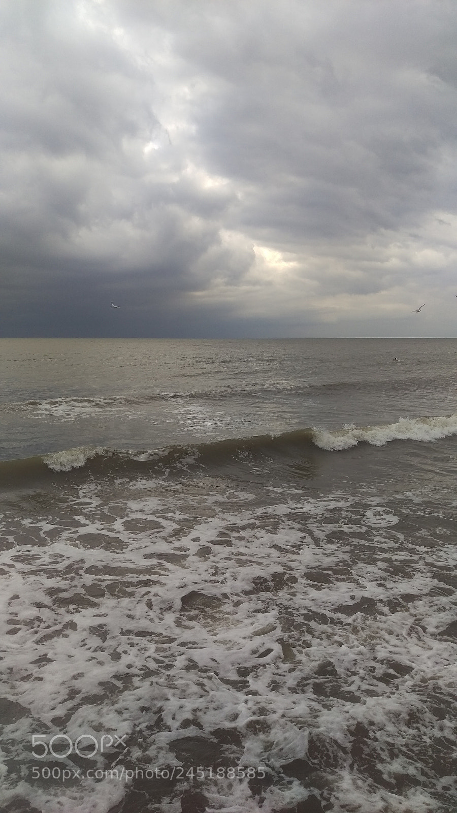 HTC ONE M9 sample photo. Clouds above the sea photography