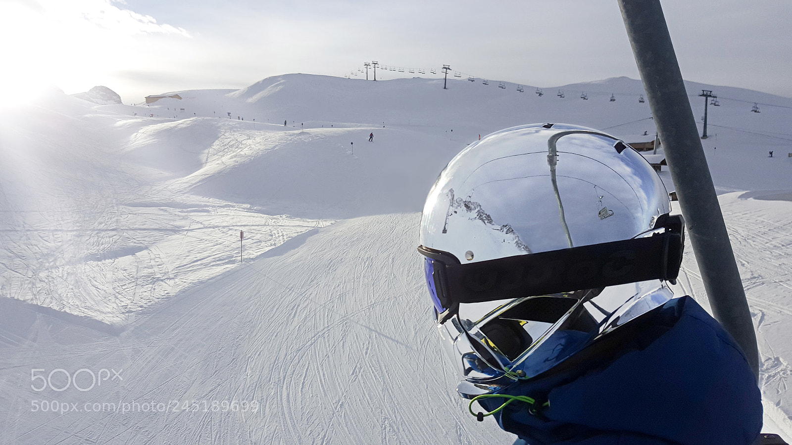 Samsung Galaxy Note5 sample photo. Skier ,ski slope the photography