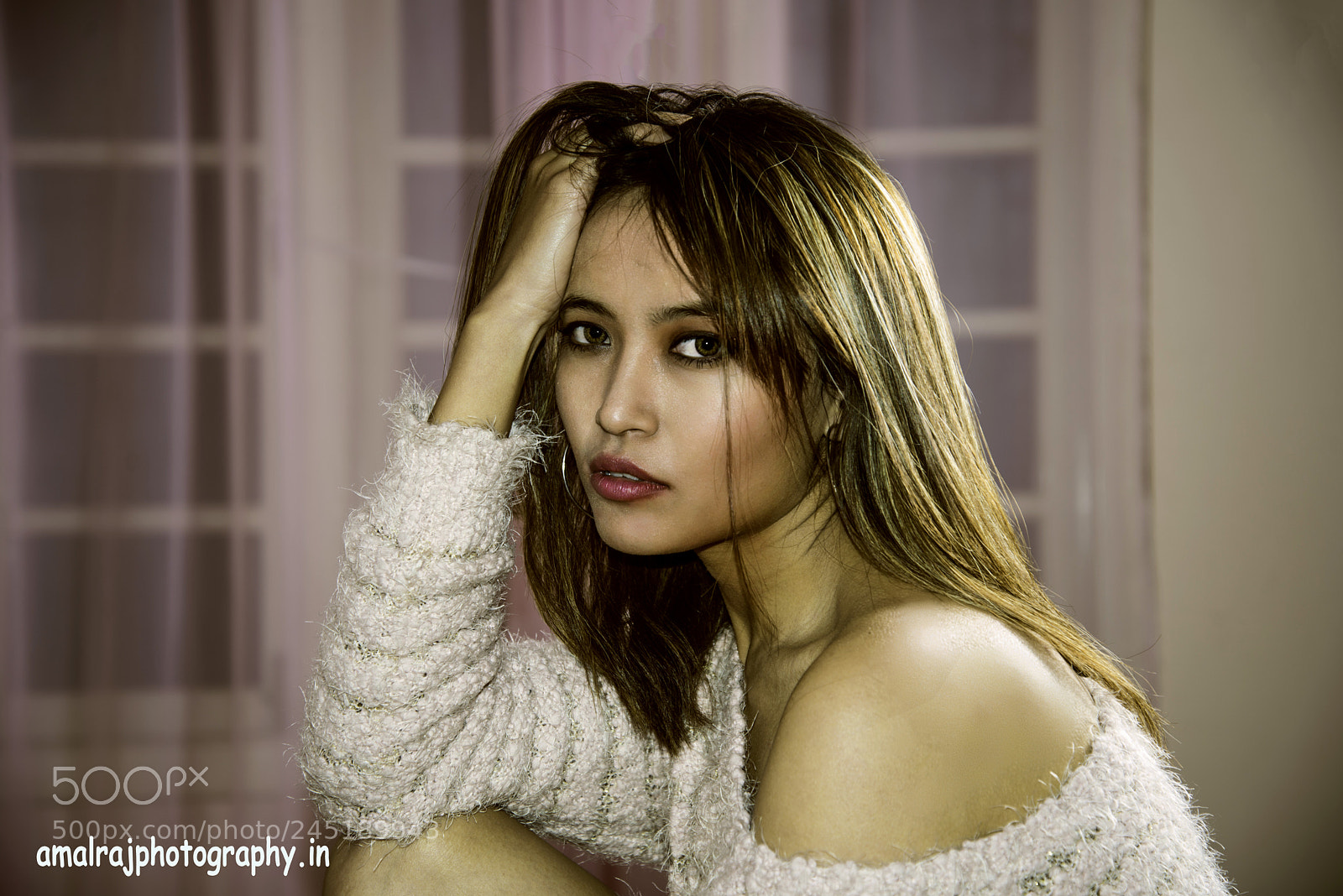 Nikon D610 sample photo. Indoor modelling photography