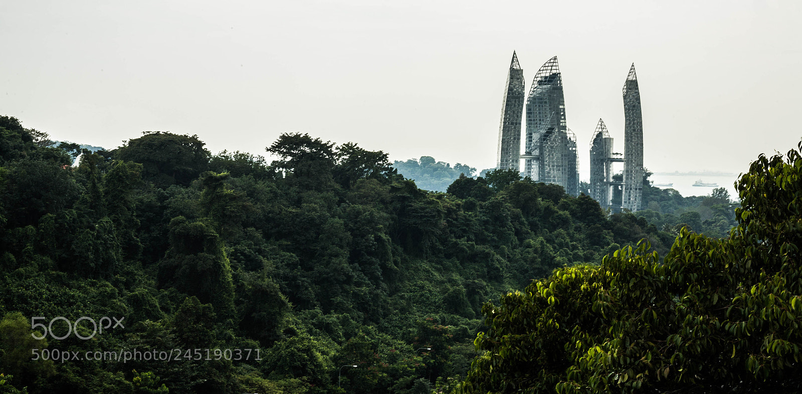 Canon EOS 5D sample photo. Singapore from henderson wave photography