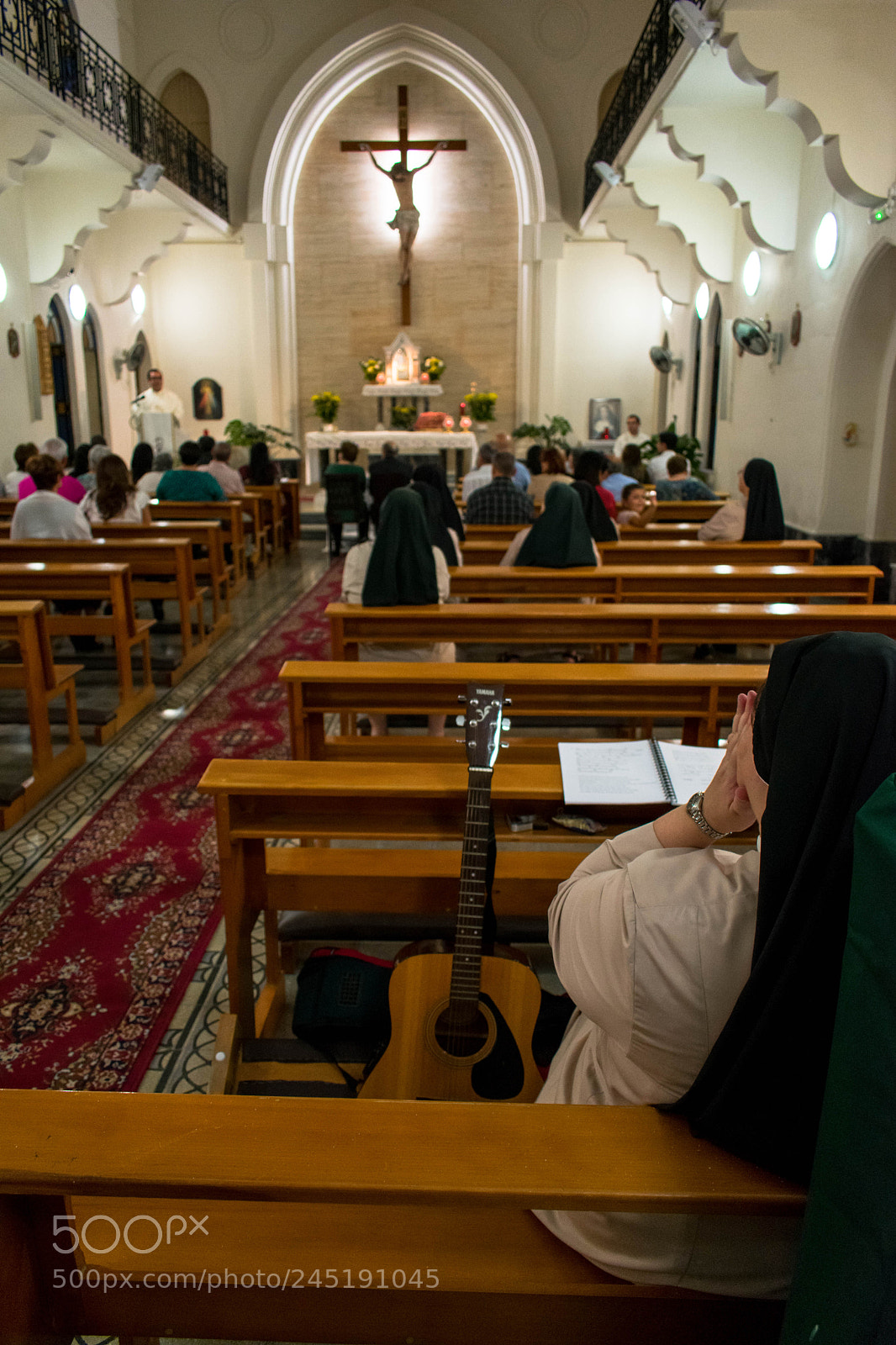 Nikon D3400 sample photo. Emotional nun photography