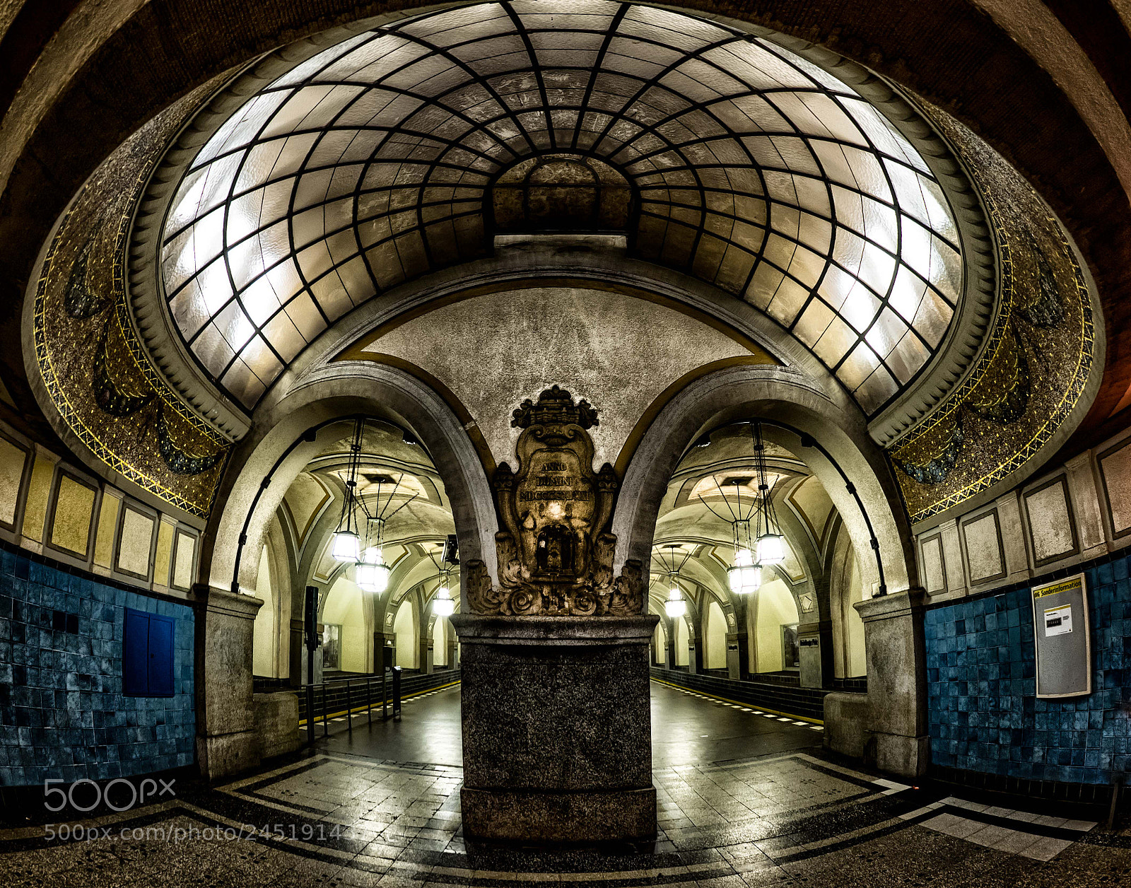 Olympus OM-D E-M1 sample photo. Subway berlin photography