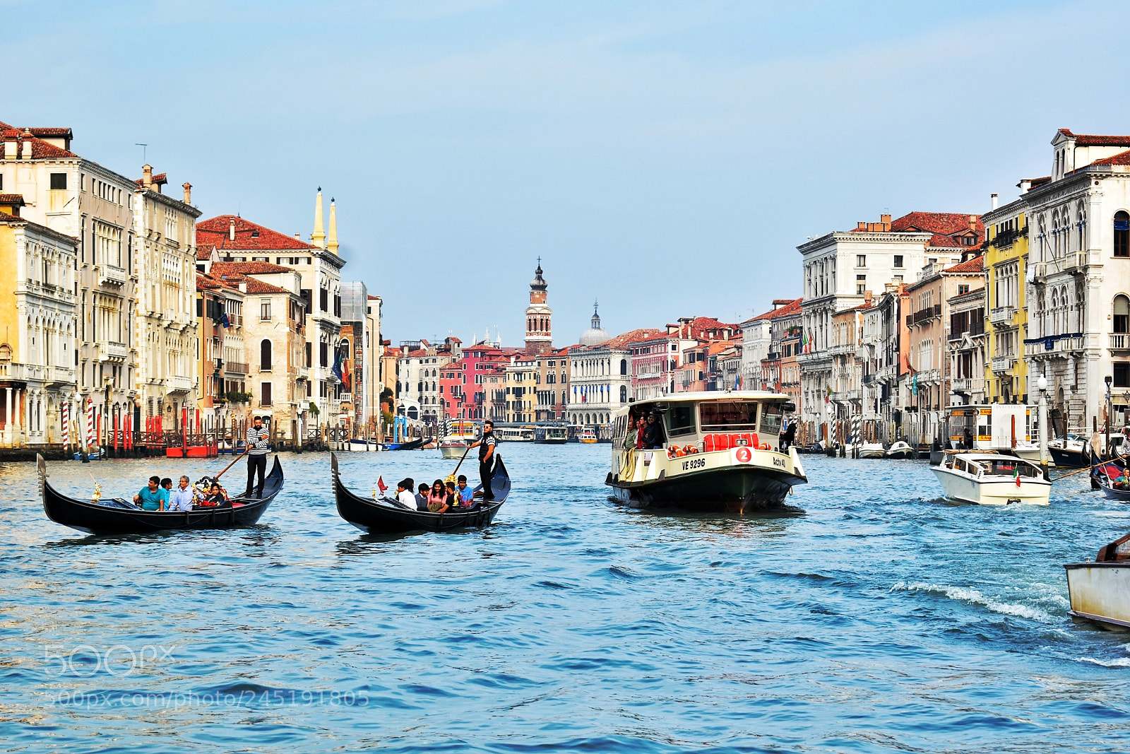 Nikon D5500 sample photo. Venice gondola photography