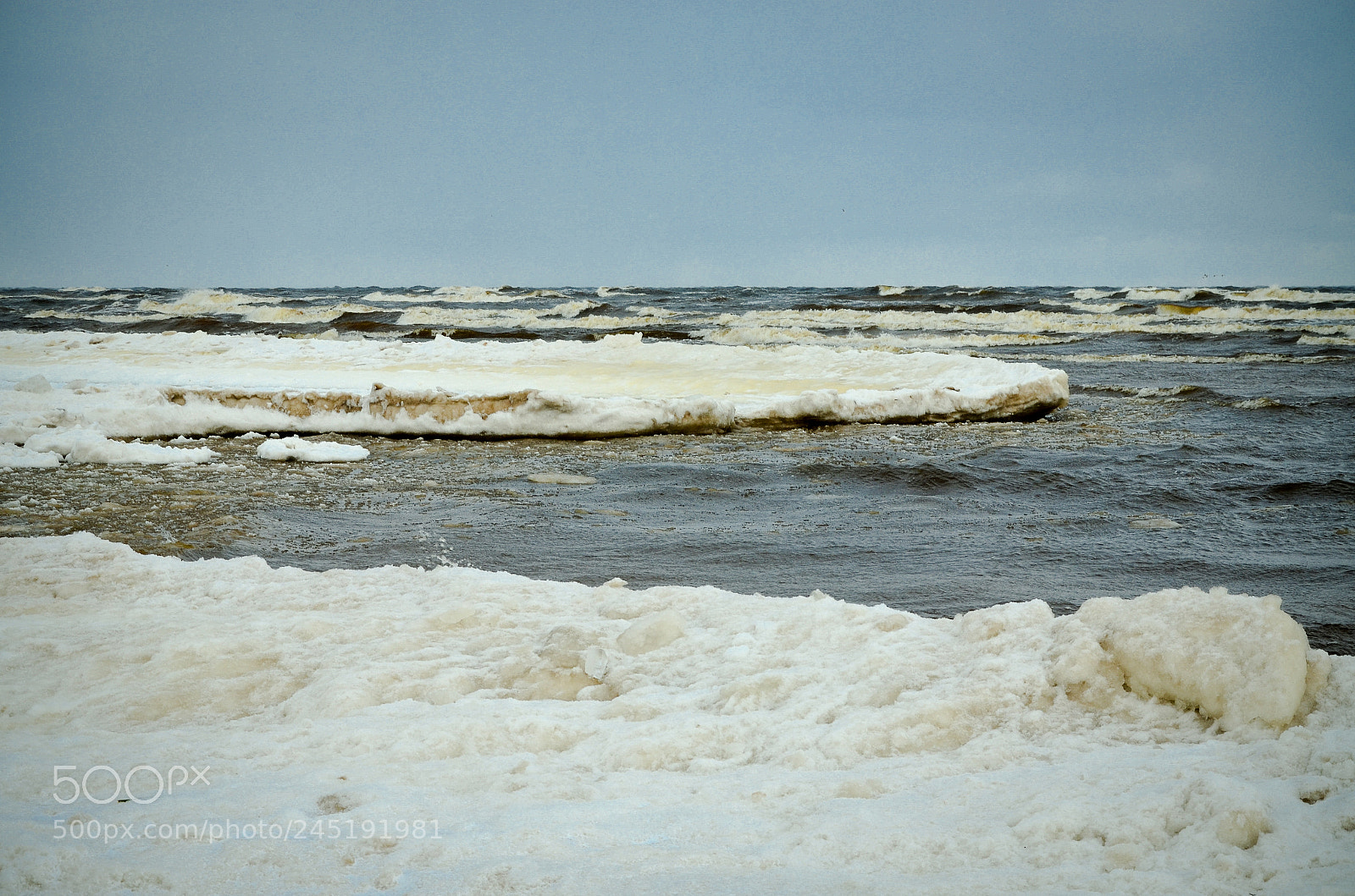 Nikon D5100 sample photo. Cold sea photography
