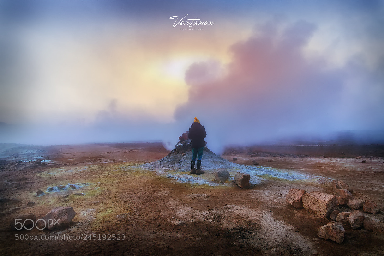 Canon EOS 6D Mark II sample photo. Fumarole hverir photography