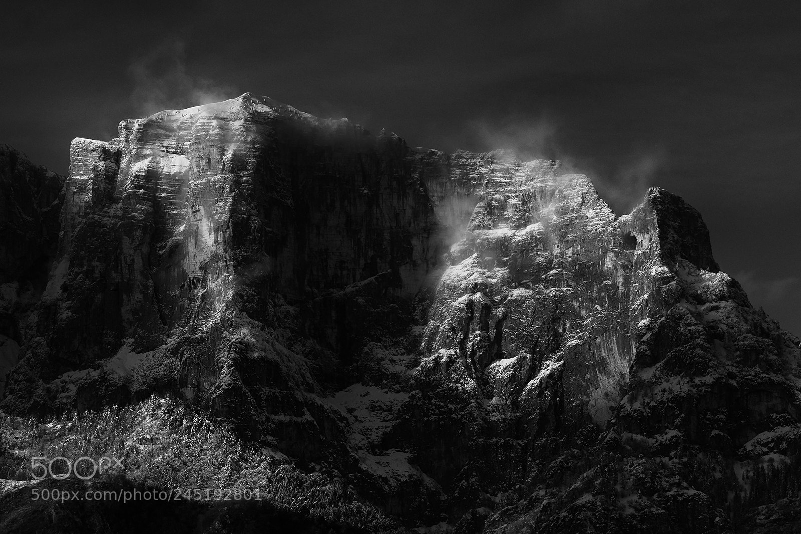 Nikon D7200 sample photo. Dark dolomites photography