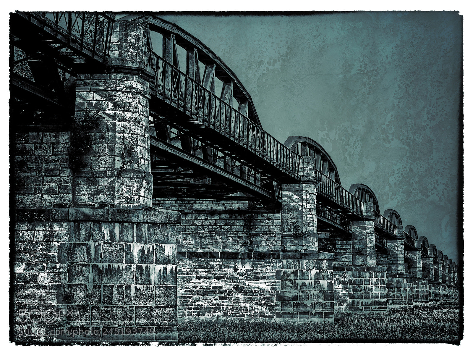 Nikon D7100 sample photo. Old railway bridge photography