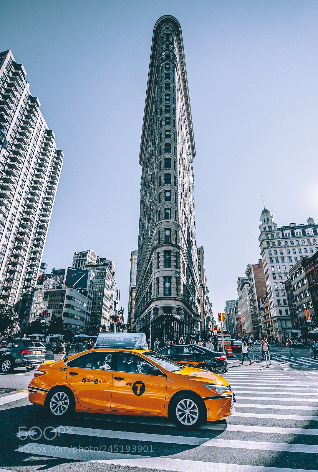 Nikon D700 sample photo. Flat iron district, new photography
