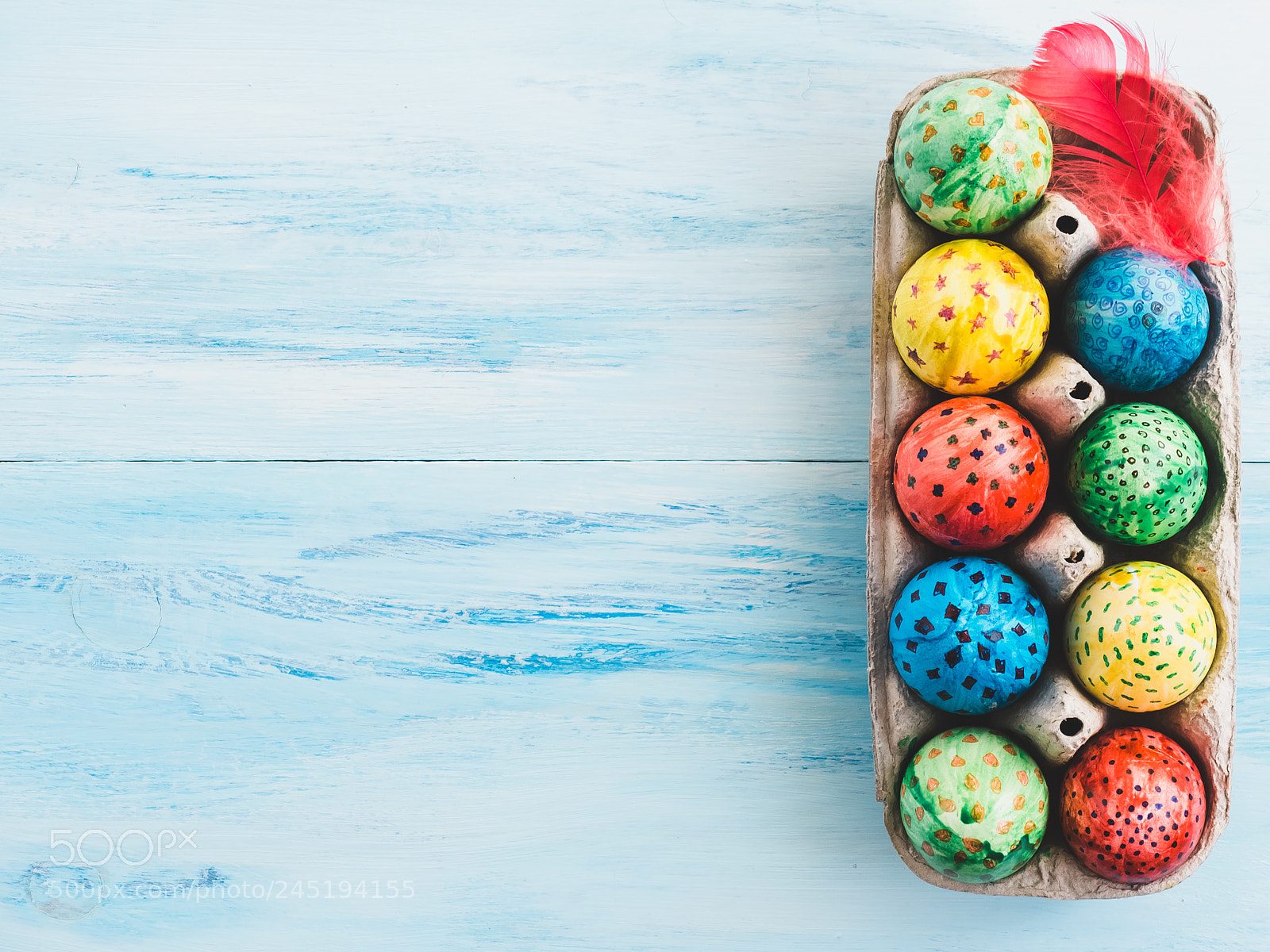Olympus OM-D E-M5 II sample photo. Easter eggs painted with photography