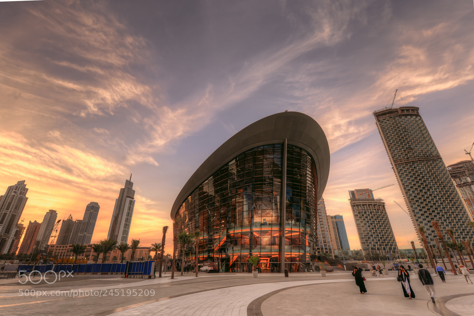 Nikon D610 sample photo. Dubai opera - uae photography