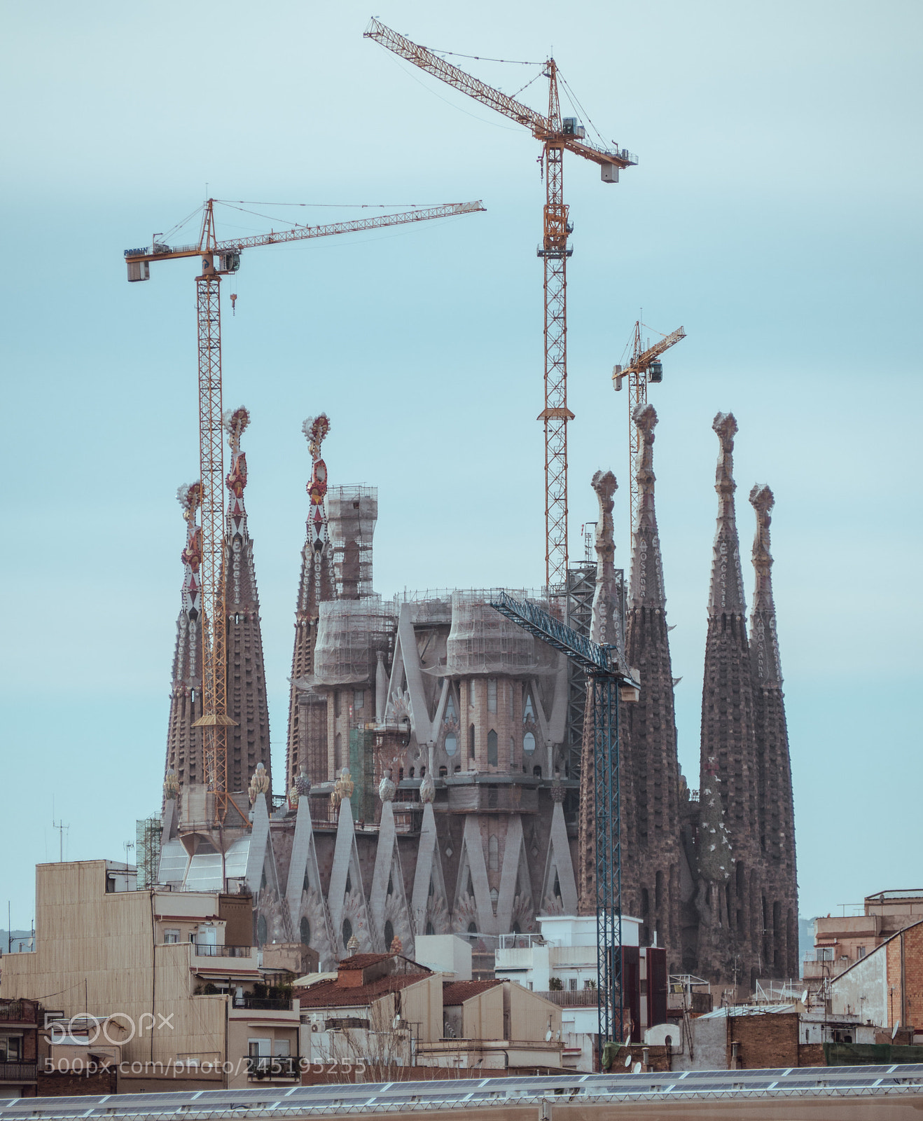 Olympus OM-D E-M10 sample photo. Sagrada familia photography