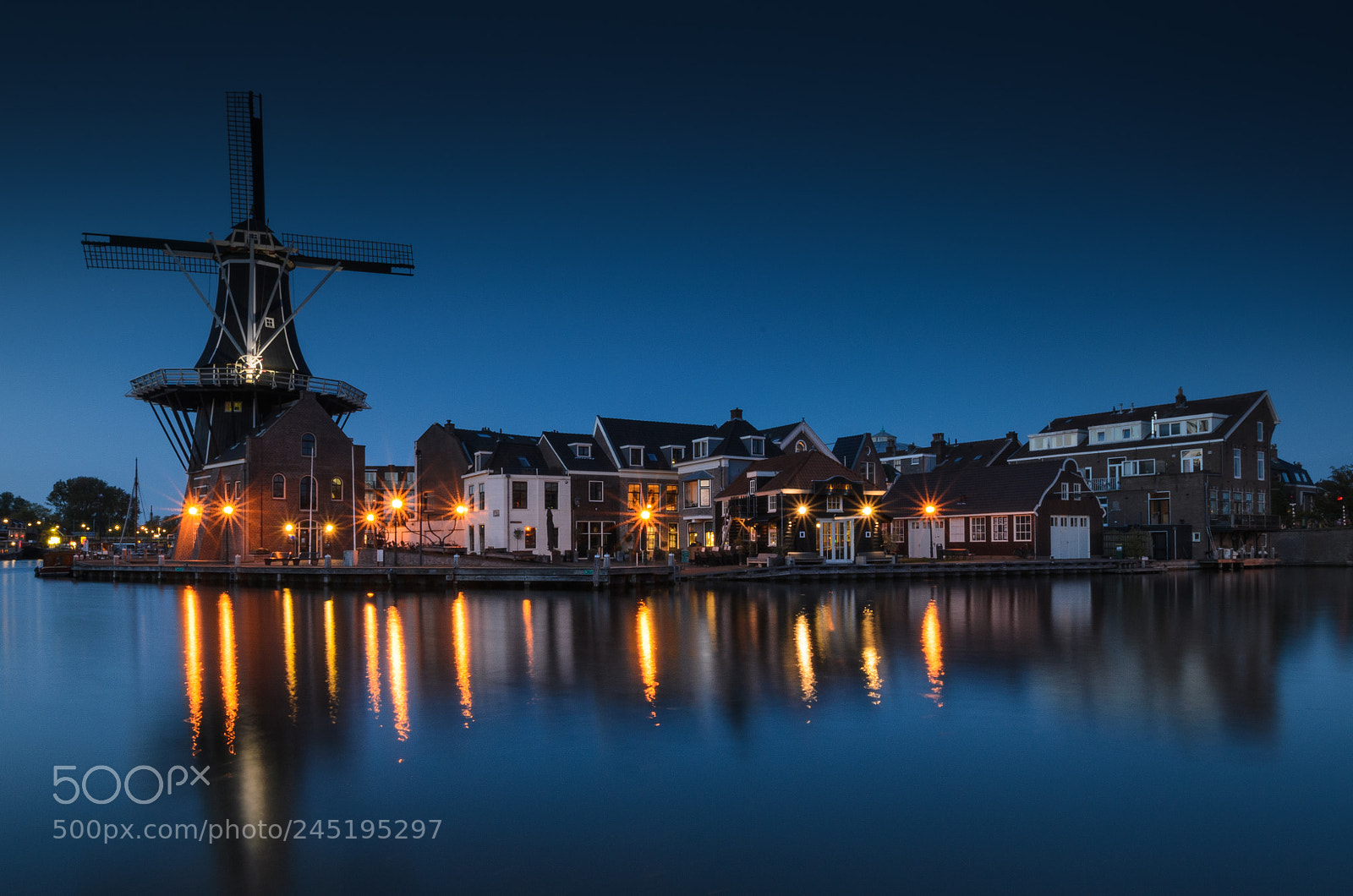 Nikon D5100 sample photo. Evening molen de adriaan photography