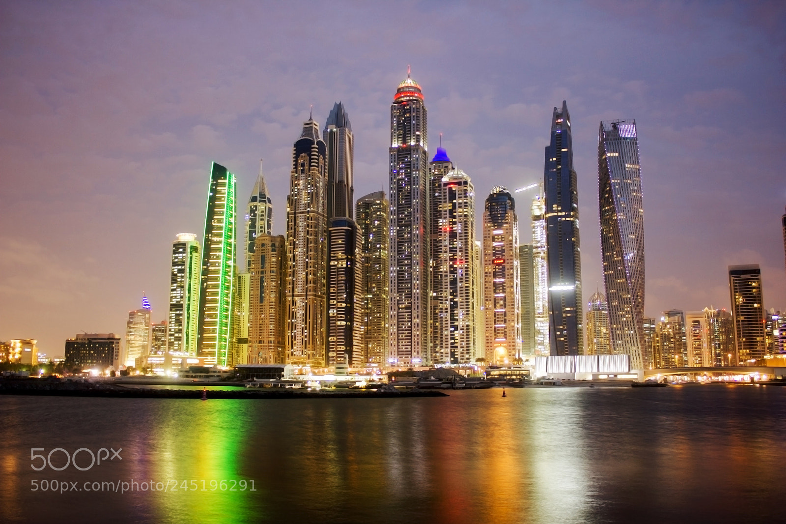 Canon EOS 550D (EOS Rebel T2i / EOS Kiss X4) sample photo. View of dubai marina photography