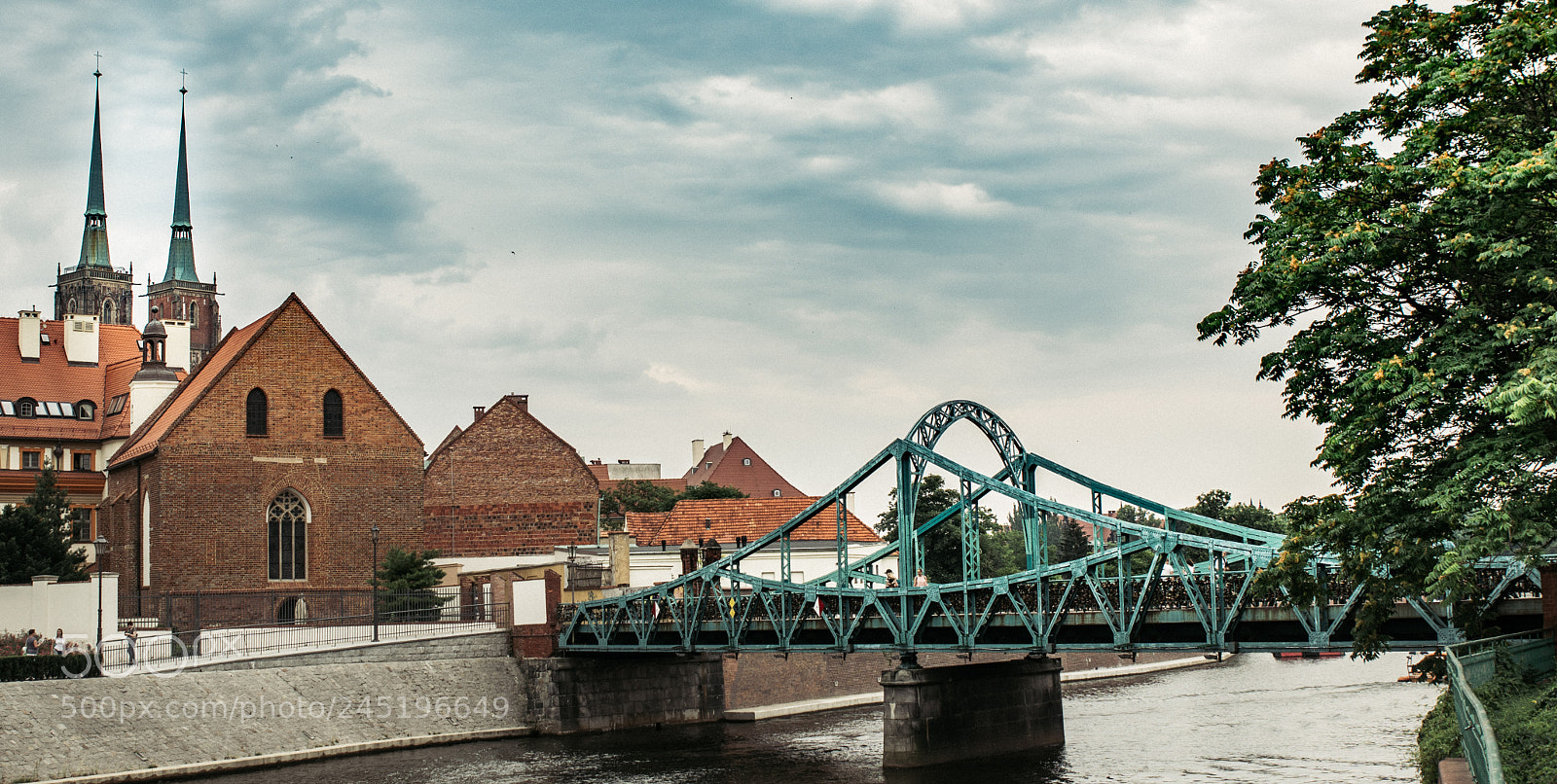 Sony a6300 sample photo. Bridge in wroclaw photography