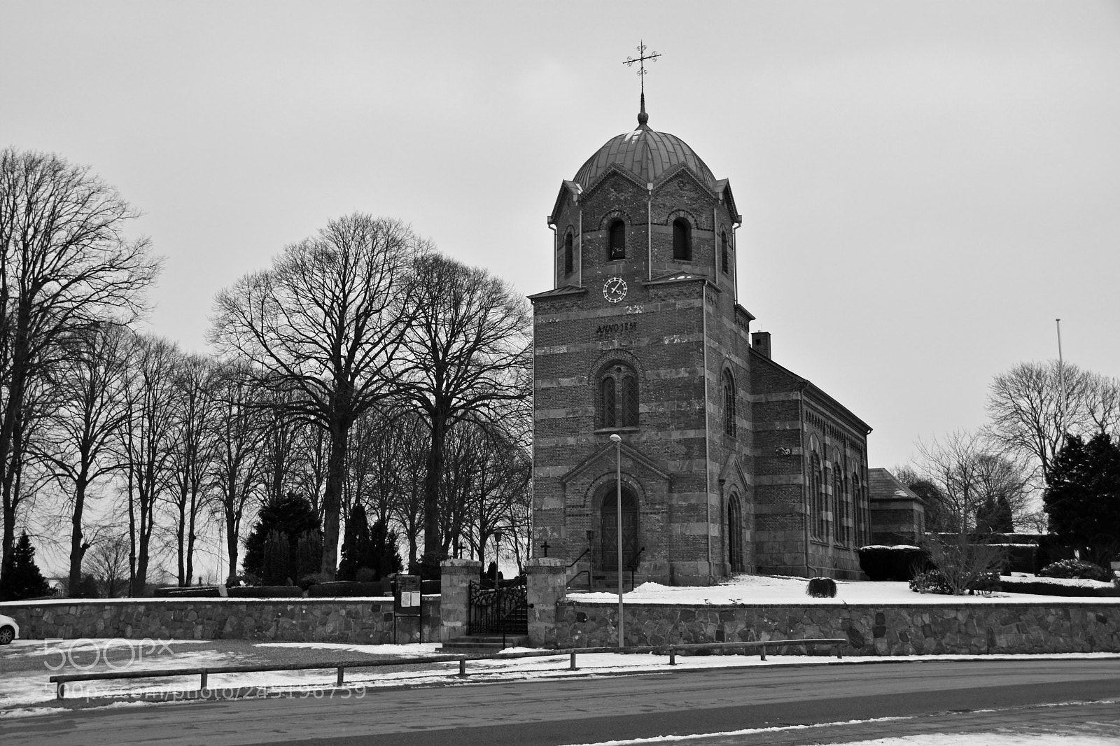 Nikon D3400 sample photo. Church of sommersted photography