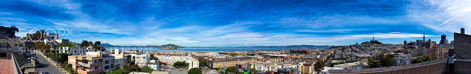 Pentax K-3 sample photo. Frisco pano photography