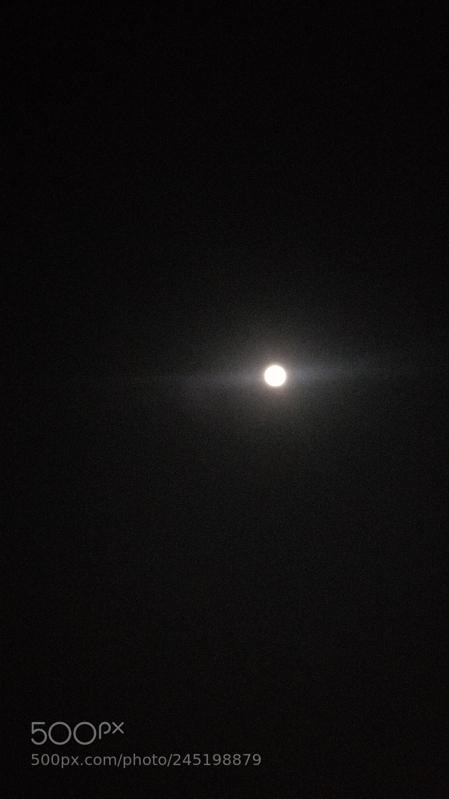 OnePlus A3003 sample photo. Full moon photography