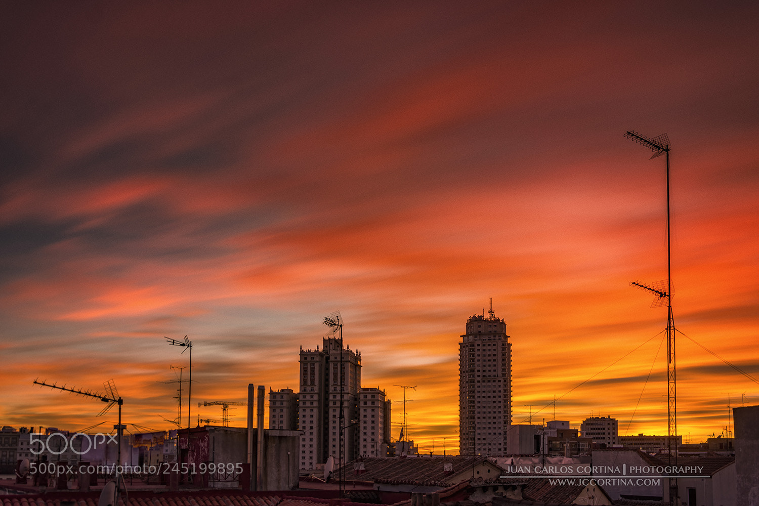 Nikon D7100 sample photo. Timelapse madrid in out photography