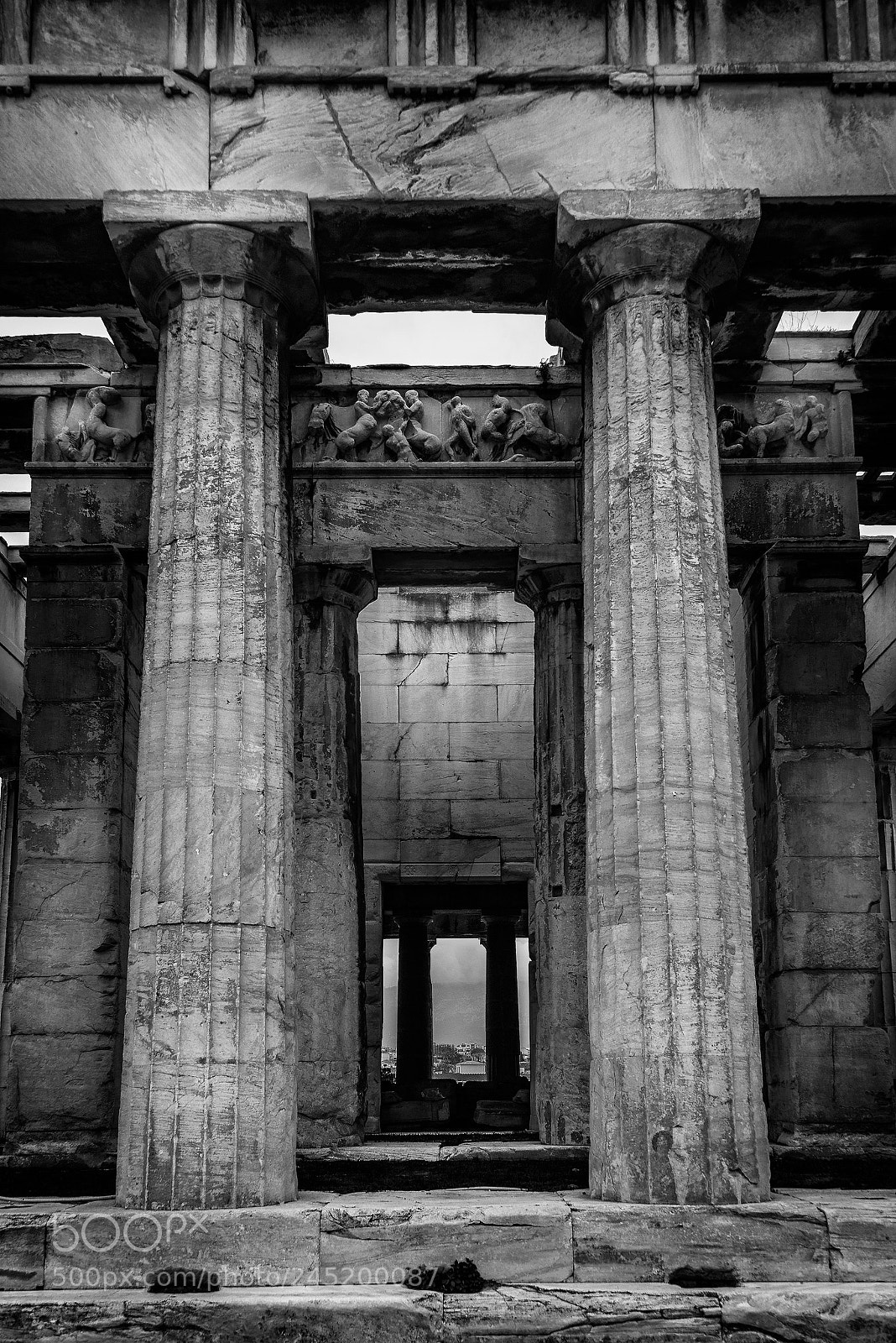 Nikon D610 sample photo. The temple of hephaestus_2 photography