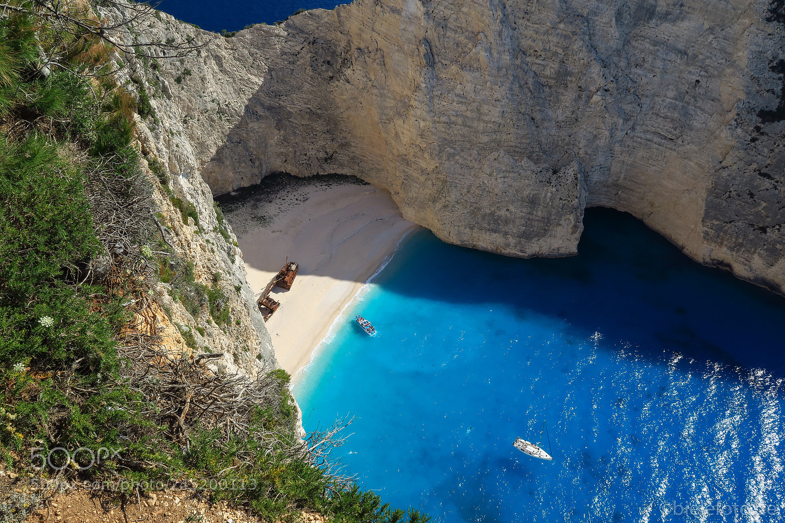 Canon PowerShot G7 X sample photo. Zante shipwreck beach photography