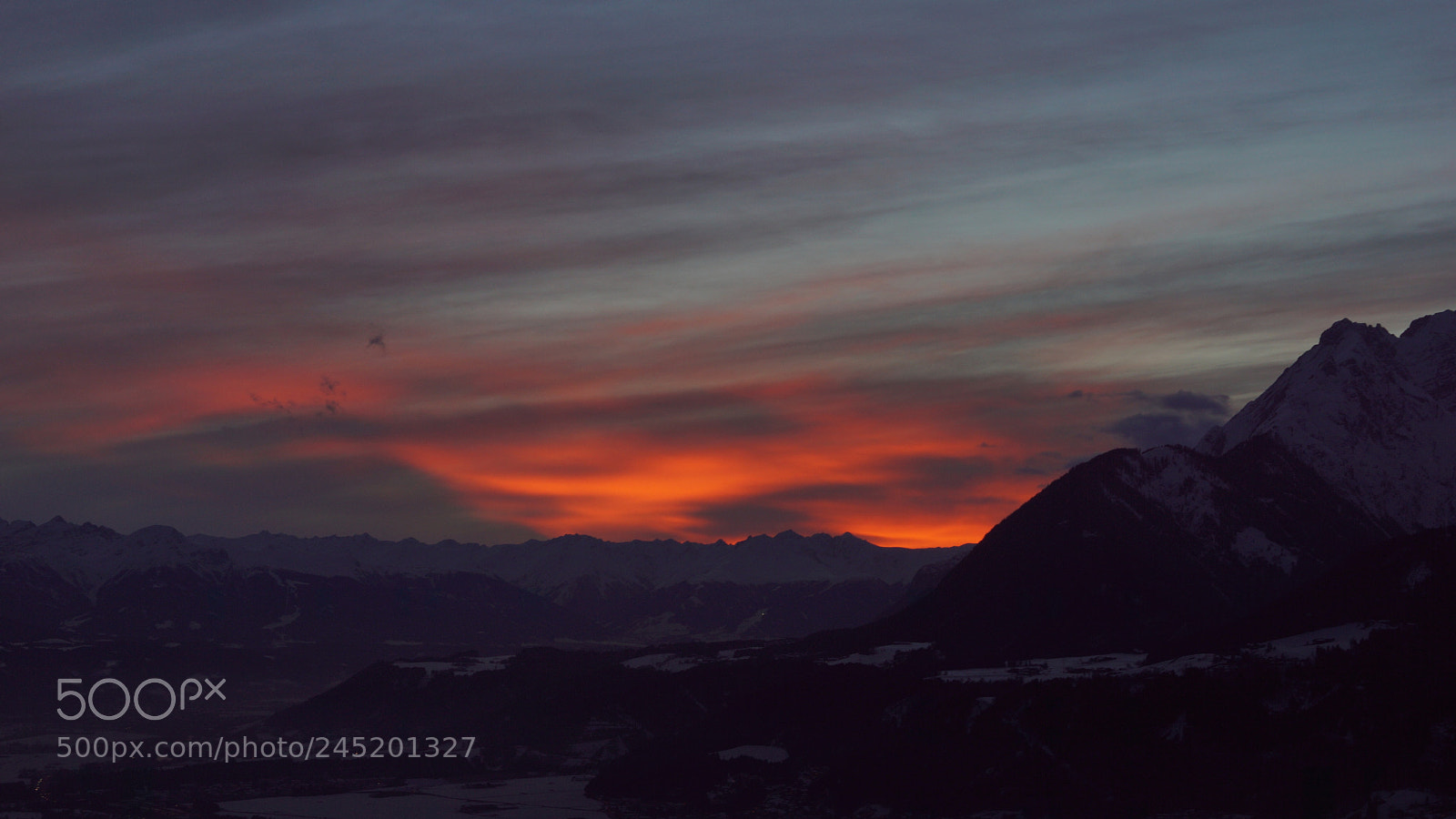 Sony SLT-A68 sample photo. Sunset in inntal photography