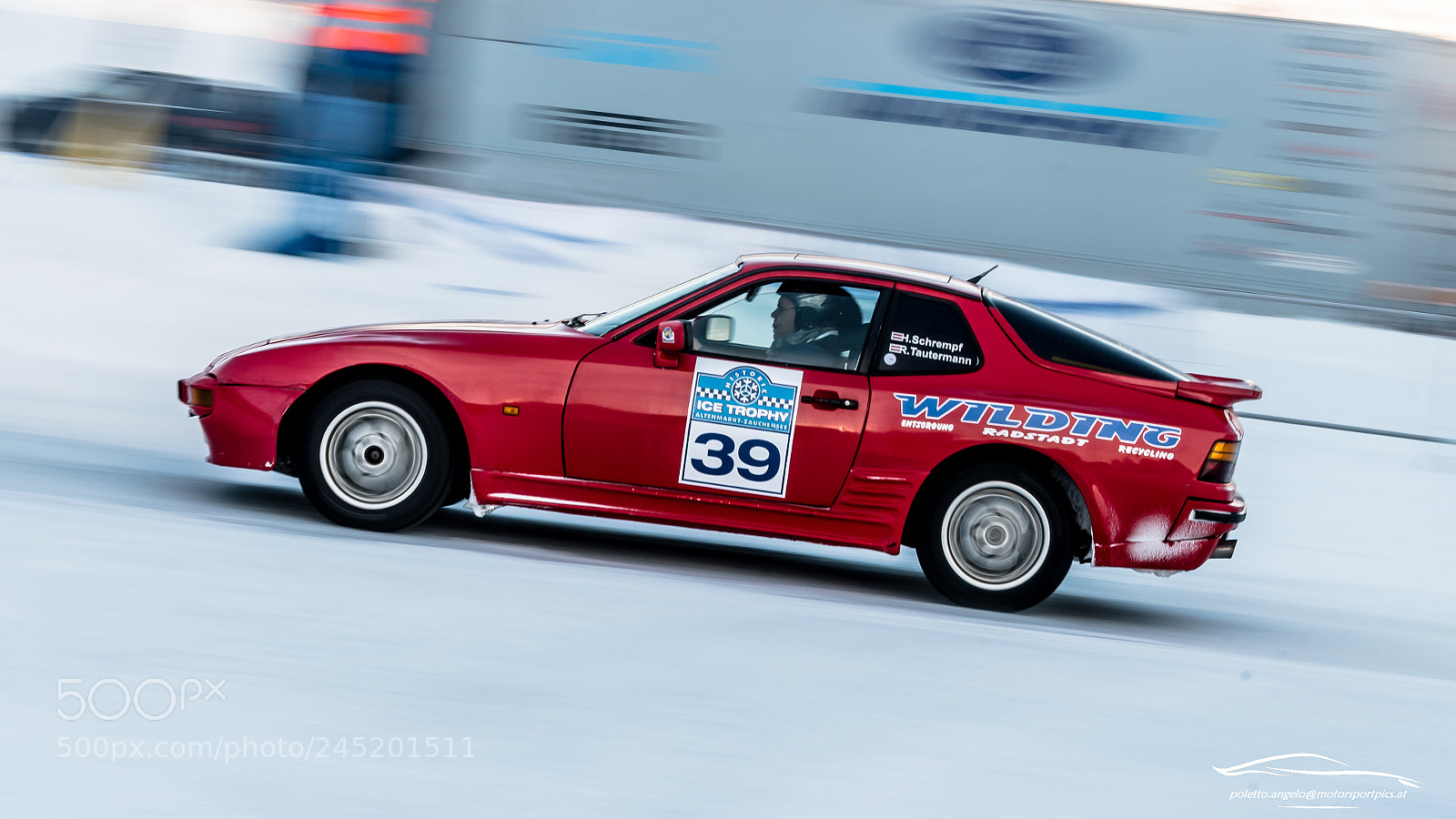 Nikon D500 sample photo. Porsche  on ice photography