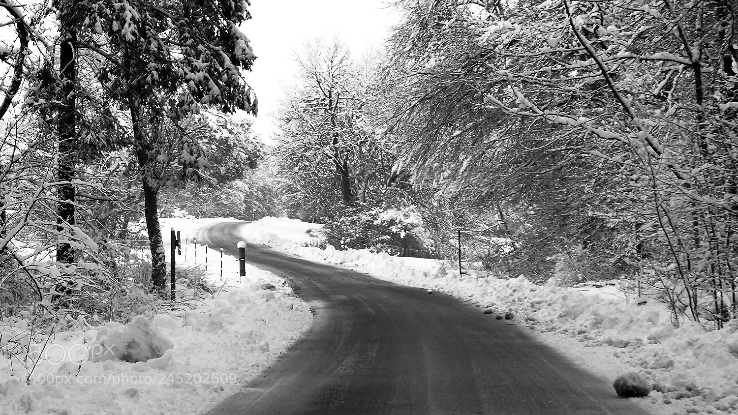Fujifilm FinePix HS30EXR sample photo. ...beautiful winter drives ... 07 photography