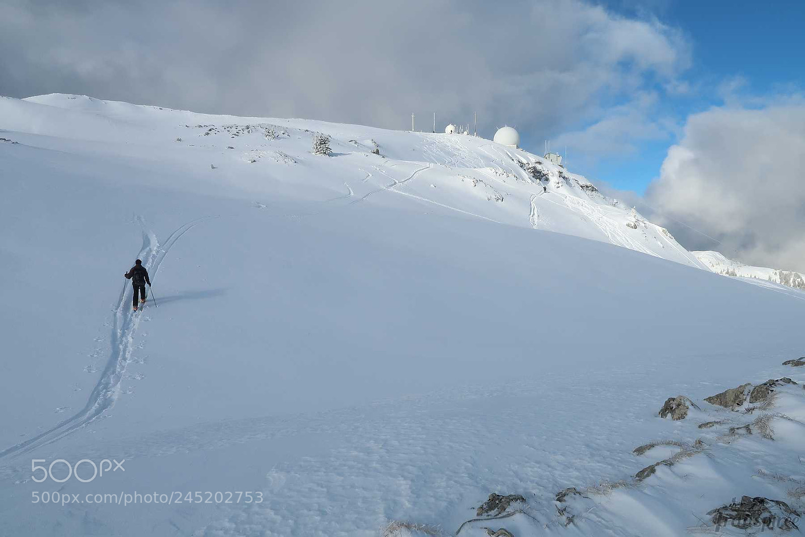 Canon PowerShot G7 X Mark II sample photo. Randonn e en skis photography