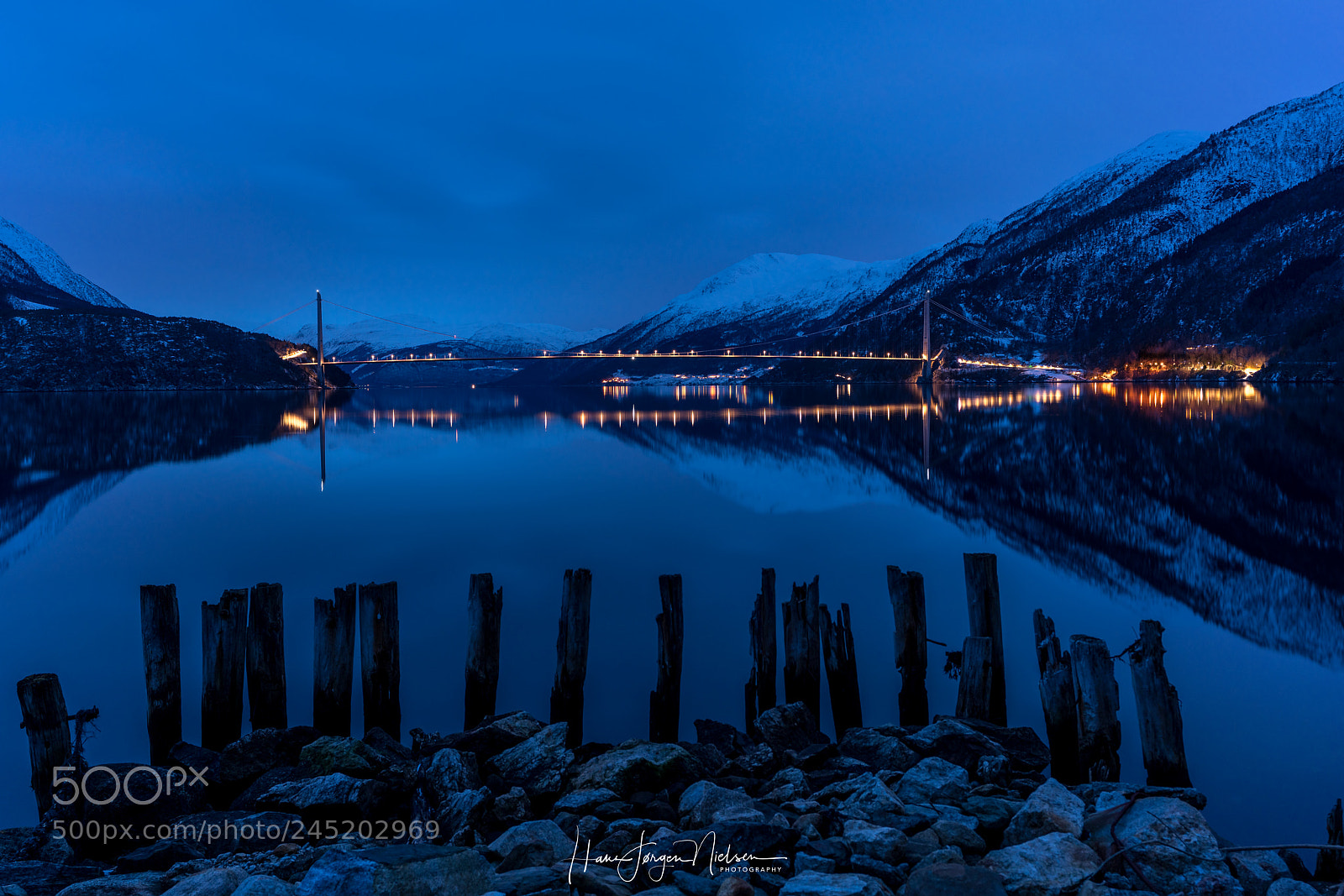 Sony a7R II sample photo. Hardanger fjord bridge 2 photography