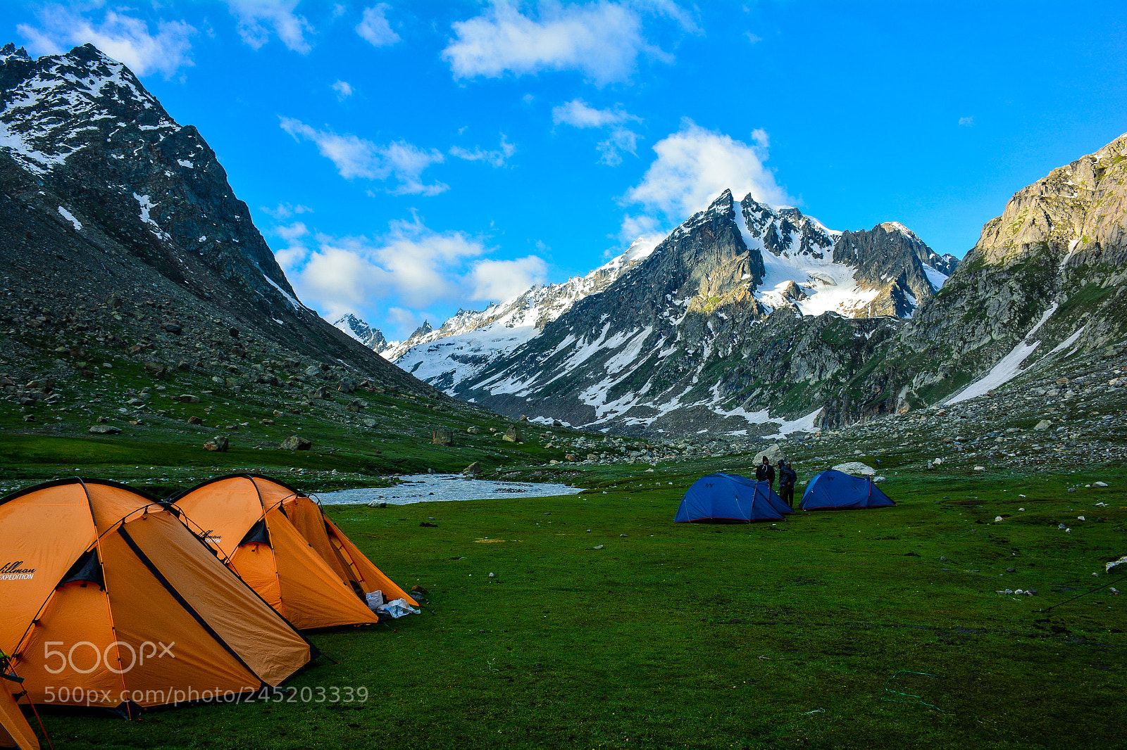 Nikon D5200 sample photo. Camping on trek route photography